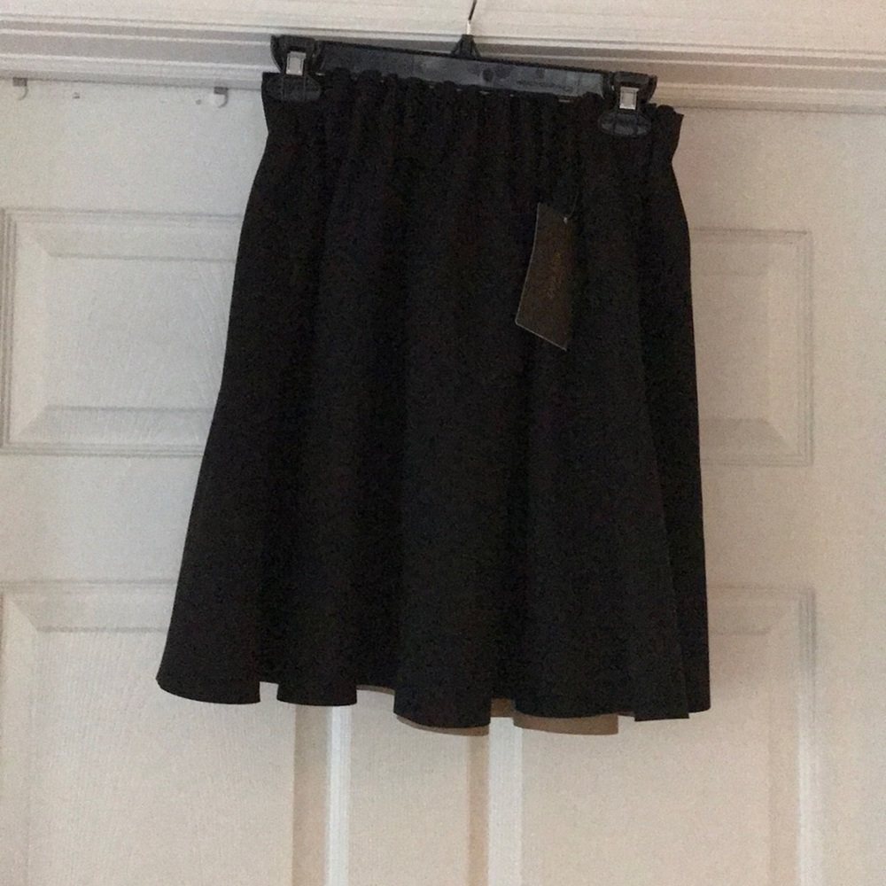 ZARA BASIC COLLECTION BLACK SKIRT